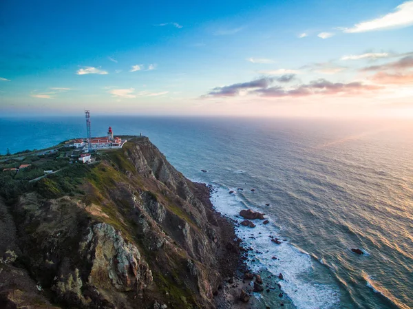 Cape Roca, Portekiz. Kıta Avrupası kenarından sayısı.