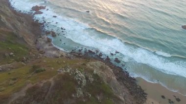 Cape Roca, Portekiz. Kıta Avrupası kenarından sayısı.