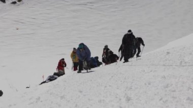 2014 07 Elbruz Dağı, Rusya: Elbruz tepesine tırmanma