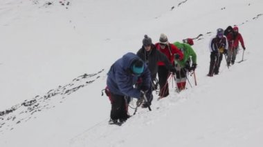 2014 07 Elbruz Dağı, Rusya: Elbruz tepesine tırmanma