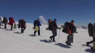 2014 07 Elbruz Dağı, Rusya: Elbruz tepesine tırmanma