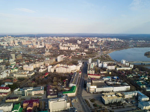 乌发文化中心城市。鸟瞰图 — 图库照片