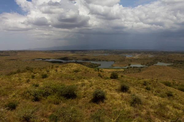 Lake in safari in Tanzania — Stock Photo, Image