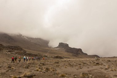 Kilimanjaro Machame rota viski üzerinde izlemek. 3 gün
