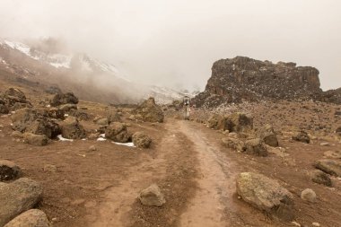 Kilimanjaro Machame rota viski üzerinde izlemek. 3 gün