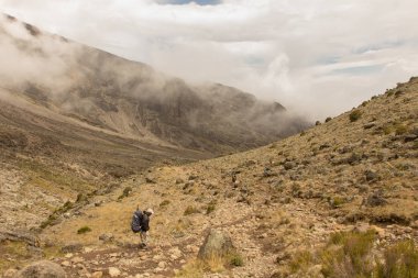 Kilimanjaro Machame rota viski üzerinde izlemek. 3 gün