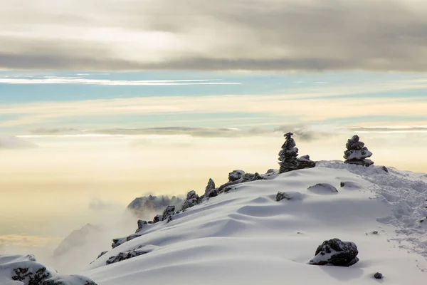 Kilimanjaro dağının tepesindeki manzara, Tanzanya