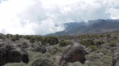 Kilimanjaro Machame rota viski üzerinde izlemek