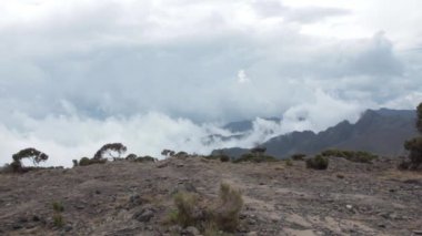 Kilimanjaro Machame rota viski üzerinde izlemek