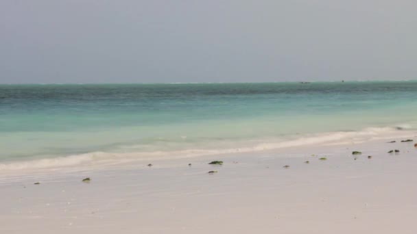 Playa en el pueblo de Nungwi — Vídeos de Stock