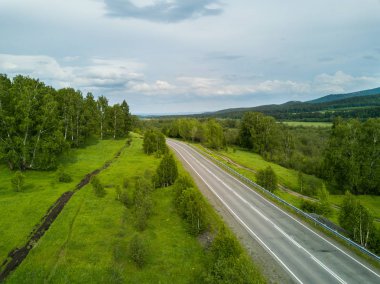Rus manzara havadan görünümü