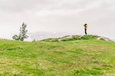 Norveç, Scandinavia Köyü manzara