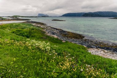 Norveç, Scandinavia Köyü manzara