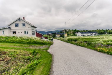 Norveç, Scandinavia Köyü manzara