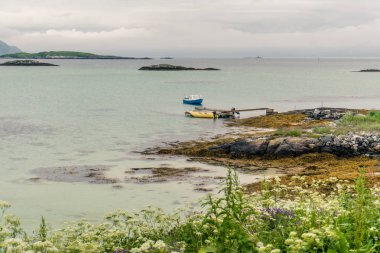 Norveç, Scandinavia Köyü manzara