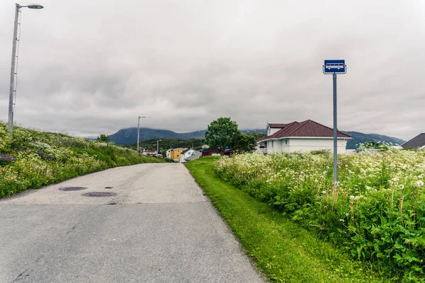 Paysage du village en Norvège, Scandinavie — Photo
