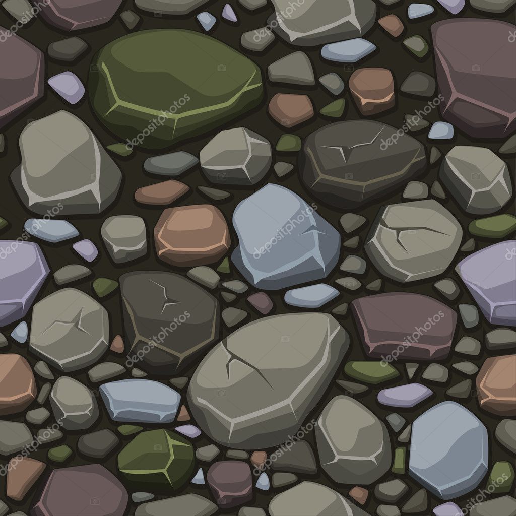 View from above cartoon colors stone texture, seamless background Stock Vector Image by © #126989422 View from above cartoon colors stone texture, seamless background Stock Vector Image by © #126989422