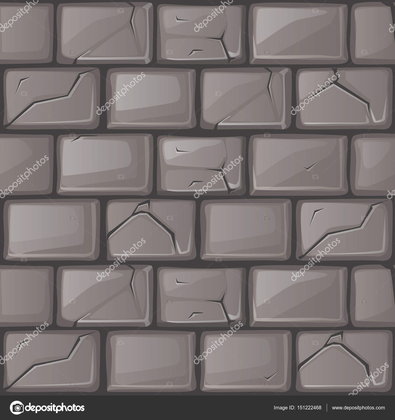 Cartoon grey stone Wall texture Stock Vector Image by © #151222468 Cartoon grey stone Wall texture Stock Vector Image by © #151222468