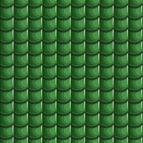 Cartoon Green Roof Tiles Seamless Background, similar JPG copy