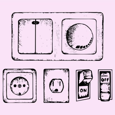 ışık anahtarı, soket seti