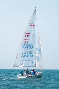 15 Mayıs 2017 - Rusya, Vladivostok: Yelkenli Yatlar