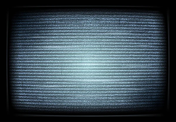 Ingen signal Tv illustration. störningar. Tv skärmen störande brussignalen. retro televisor. TV-brus. Vektorillustration — Stock vektor