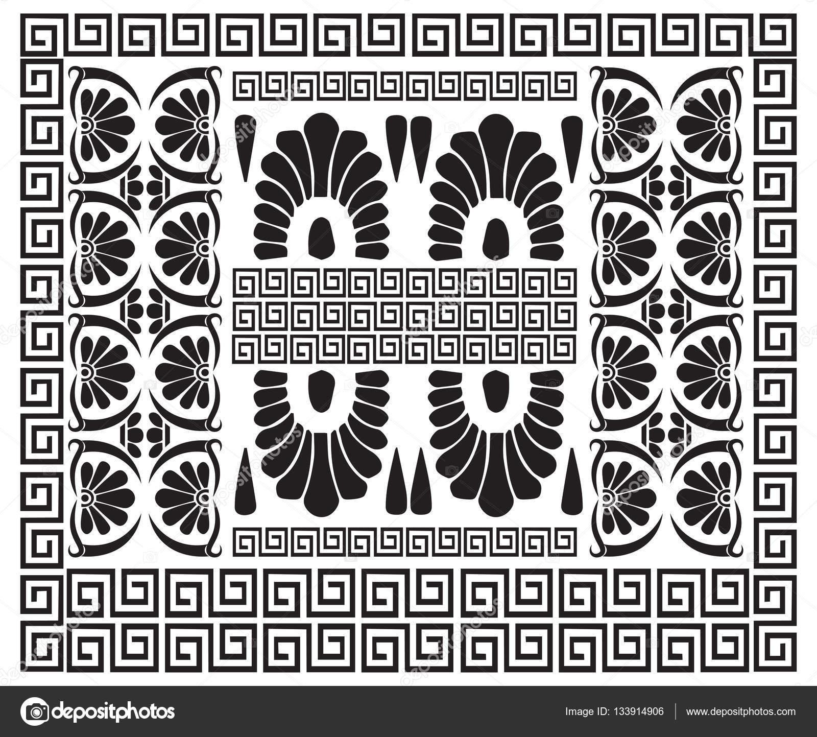 Greek pattern. Ancient Hellenic decor Stock Vector by ©inagraur.ymail ...