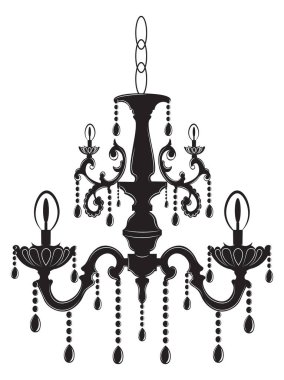 Zengin Barok klasik avize