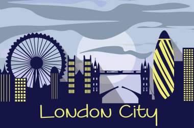Londra şehir silueti