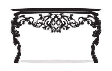 Zengin Barok komodin tablo