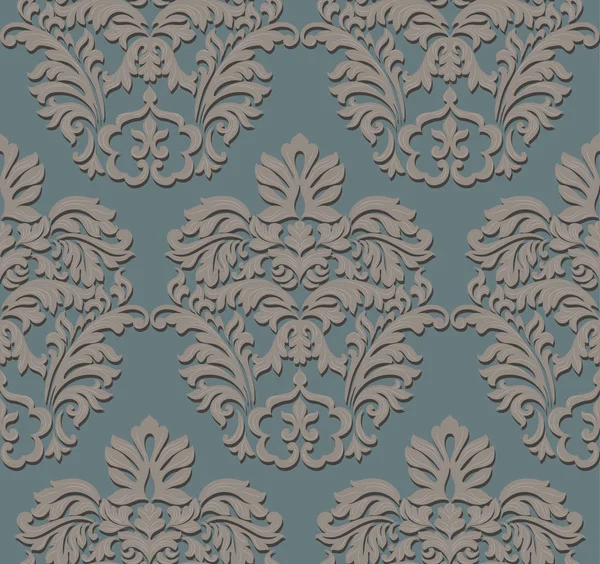 Barock Vintage florales Muster Element — Stockvektor