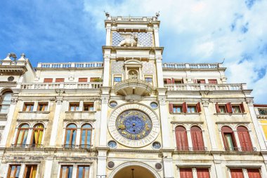 Zodiac saat San Marc Meydanı Venedik, İtalya