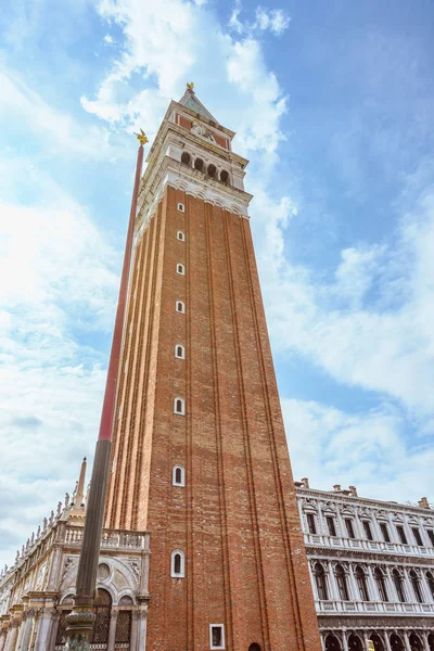 St Marks Campanile La Tour de Venise. Place San Marco à Venise, Italie — Photo