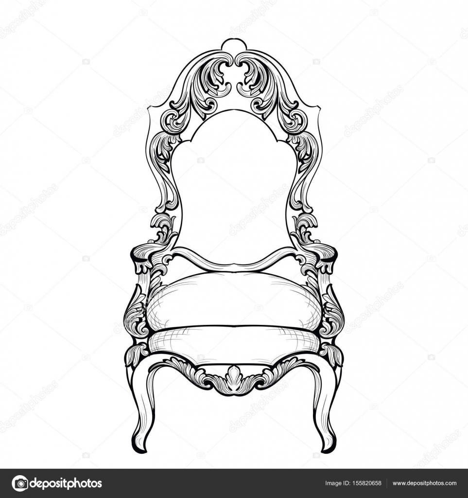 椅子 豪華 イラスト Amrowebdesigners Com