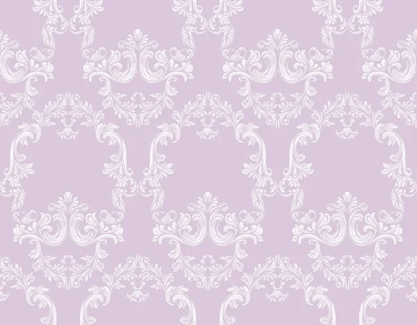 Vintage Rokoko desen arka plan vektör çizimler pembe rengi