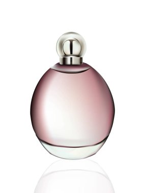 Parfüm kozmetik vektör gerçekçi mock up paketi. Eau de toillete altın şişe mükemmel reklam, el ilanı, afiş, poster için. 3D çizim