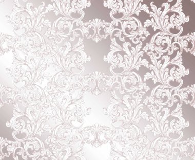 Klasik desen süs vektör. Lüks Davetiyeler, töreni, etkinlikler için arka plan. Royal Victoria doku. Zengin zarif arka planlar.