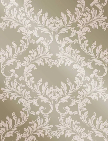 Padrão barroco fundo brilhante Vector. Decoração ornamento vintage texturas — Vetor de Stock