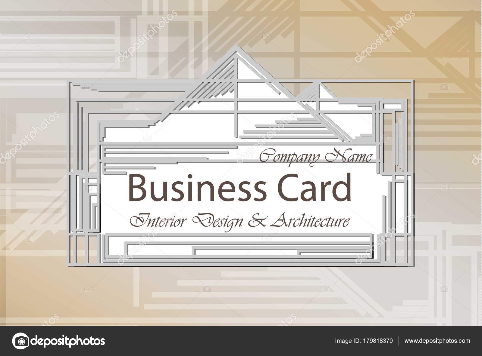 Modern Interior Design Business Cards Business Card