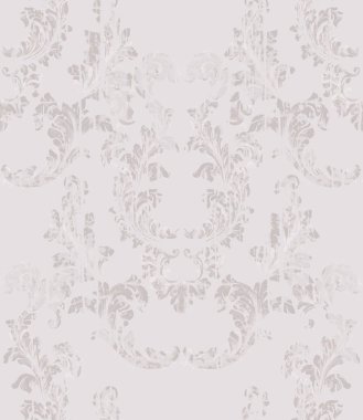 Barok Şam desen vektör. Kraliyet kumaş arka plan. Lüks doku dekorlar