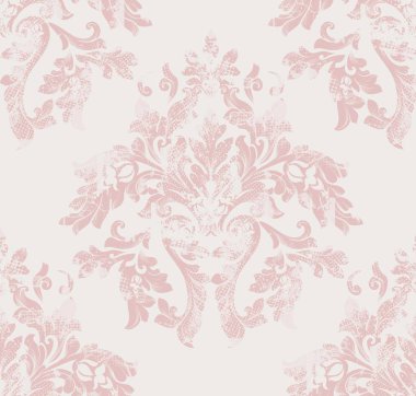 Desen doku vektör Şam. Kraliyet kumaş arka plan. Lüks arka plan dekorlar