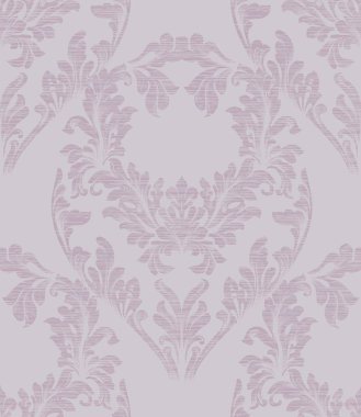 Lavanta renkli vektör desen doku Şam. Kraliyet kumaş arka plan. Lüks arka plan dekorlar