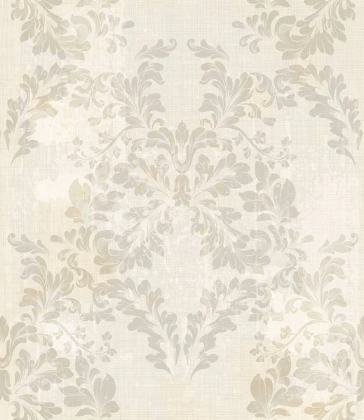 Texture damassée Vecteur. Fond en tissu royal. Décors de fond de luxe — Image vectorielle