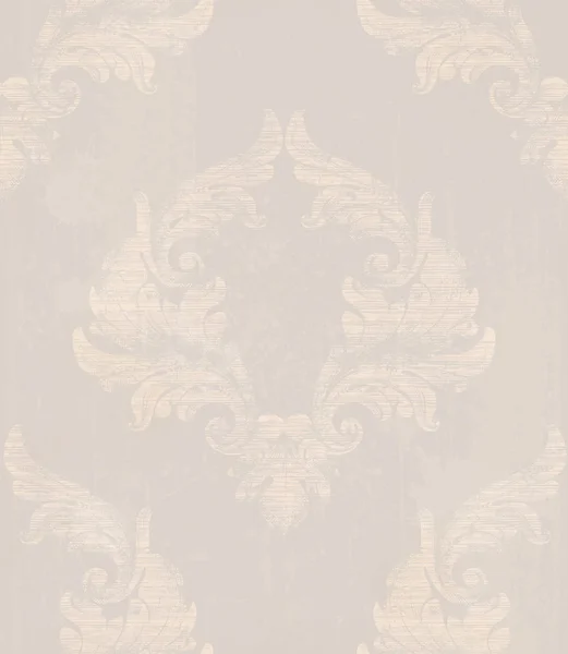 Дамаський візерунок старовинний орнамент Векторні ілюстрації. Текстура дизайну декору — стоковий вектор