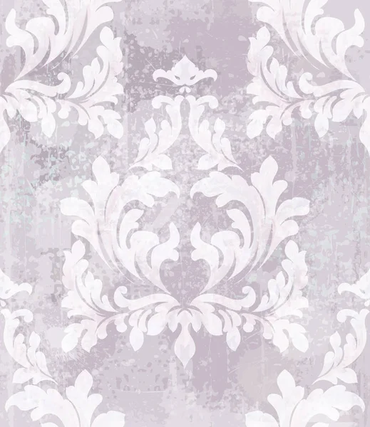 İmparatorluk Barok desen vektör arka plan. Süslü doku lüks tasarımı. Vintage Royal Tekstil dekorlar — Stok Vektör
