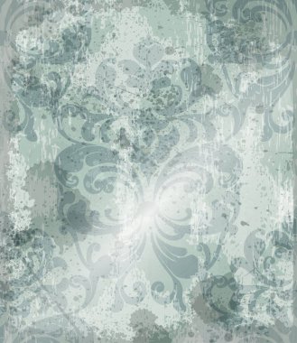 Vintage Barok desen vektör arka plan. Süslü doku lüks tasarımlar. Kraliyet Tekstil dekor