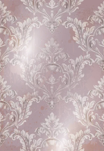 Modèle de texture rococo — Image vectorielle