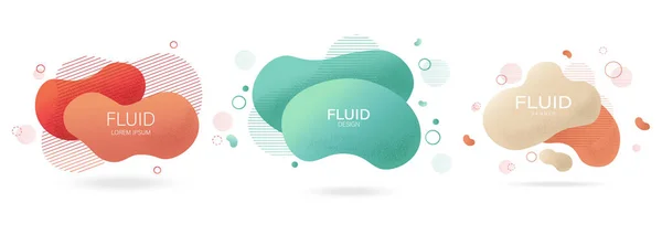 Fluid lines design with colorful red waves and curly lines Royalty Free Stock Vectors