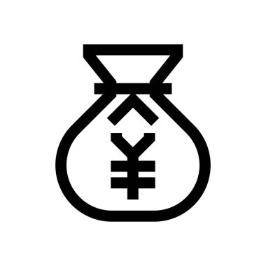 Japon yeni mini satırı simgesi