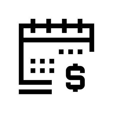 Doları mini çizgi simgesini grafik